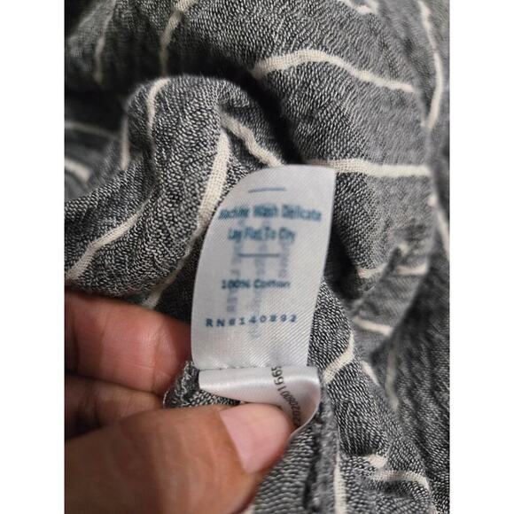 Marine Layer Gray Striped Maxi Dress - Picture 7 of 7